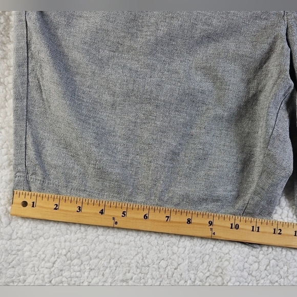 Marc Anthony Men's Luxury Chino Shorts Gray Size 40 Dress Shorts - Picture 5 of 6